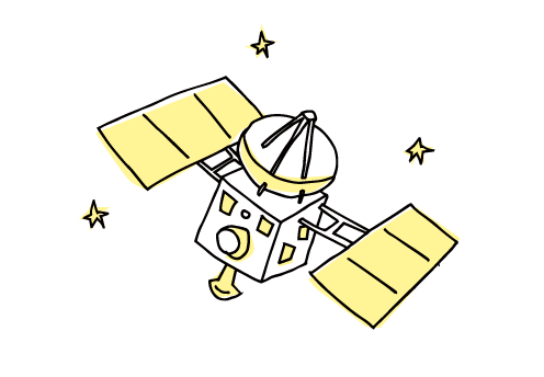 「意外と、あたらしいもの好きです。」イラスト画像